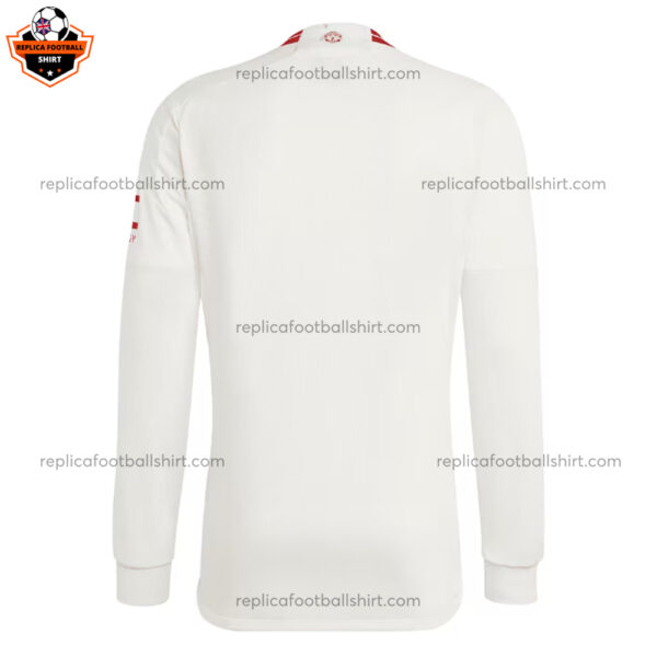 Manchester United Third Replica Shirt Long Sleeve - back