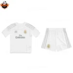 Retro Real Madrid Home Kid Replica Football Kit 2015/16