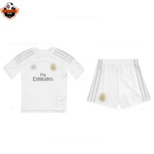 Retro Real Madrid Home Kid Replica Football Kit 2015/16