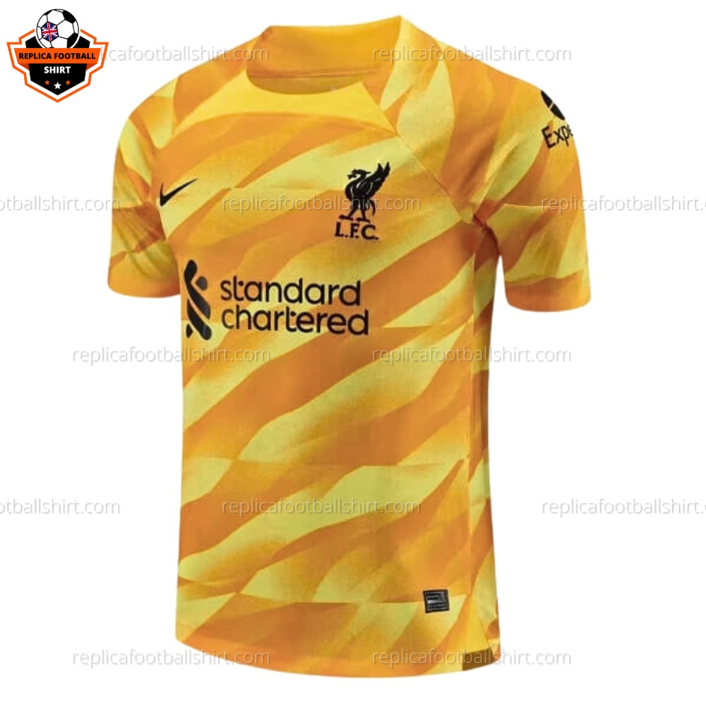 Liverpool Goalkeeper Yellow A.Becker 1 Men Replica Shirt
