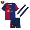 Barcelona Home Kid Replica Kit 2024/25