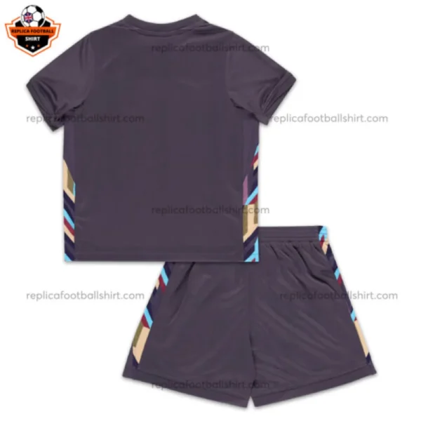England Away Kid Replica Football Kit 2024