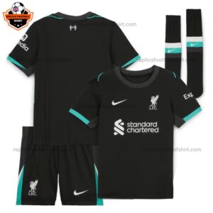 Liverpool Away Kid Replica Football Kit 2024-25 - front