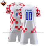 Croatia Home Kid Replica Football Kit 2022 MODRIĆ 10 Printed