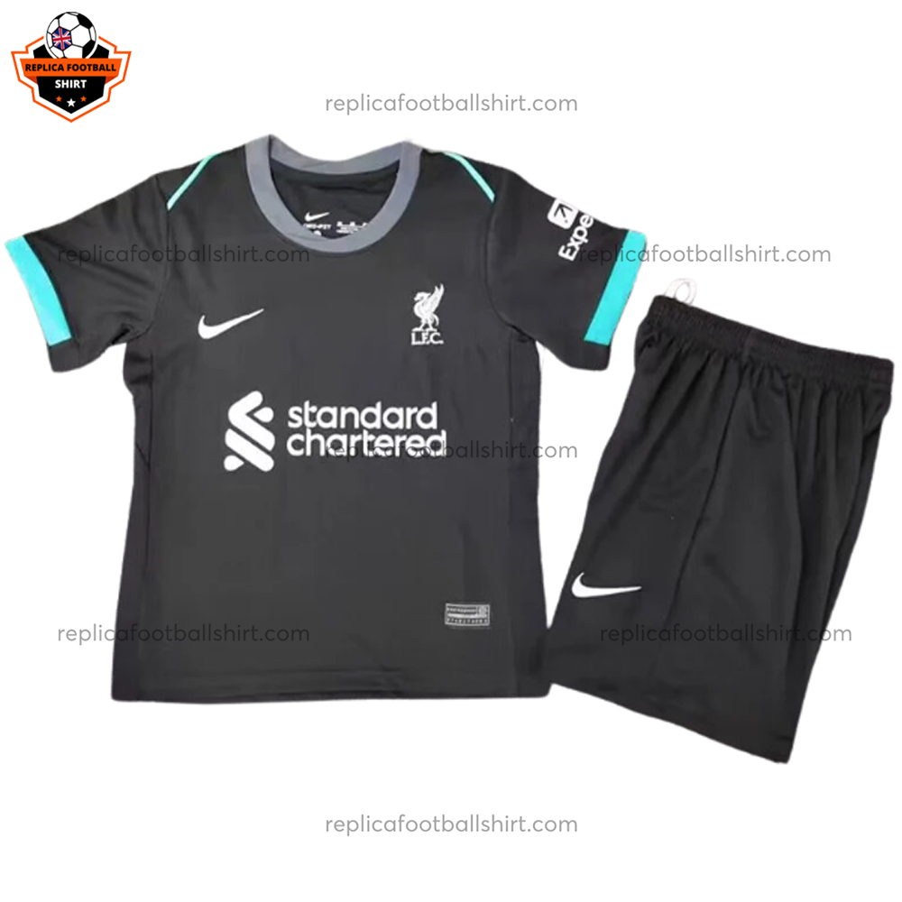 Liverpool Away Kids Replica Kit 24/25