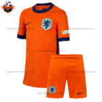 Netherlands Home Kid Replica Football Kit 2024