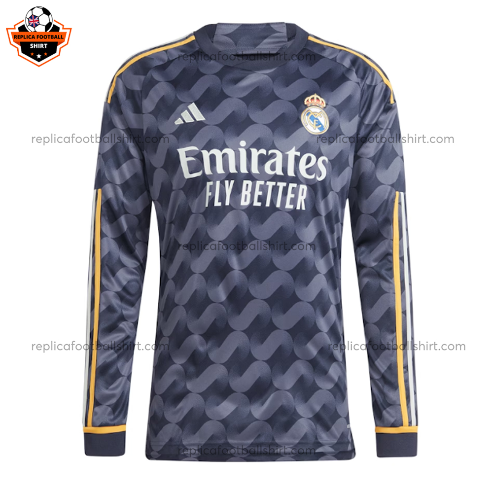 Real Madrid Away Replica Shirt 2023/24 Long Sleeve