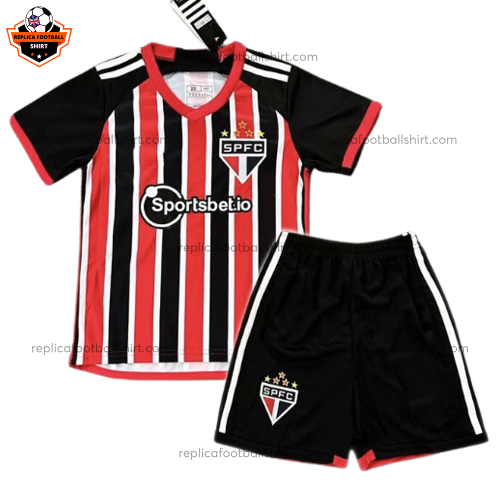 São Paulo Away Kid Replica Kit 2024/25