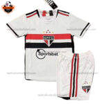 São Paulo Home Kid Replica Football Kit 2024/25