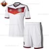 Retro Germany Home Kid Replica Football Kit 2014