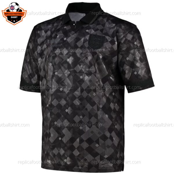 England Black Men Replica Shirt 1990