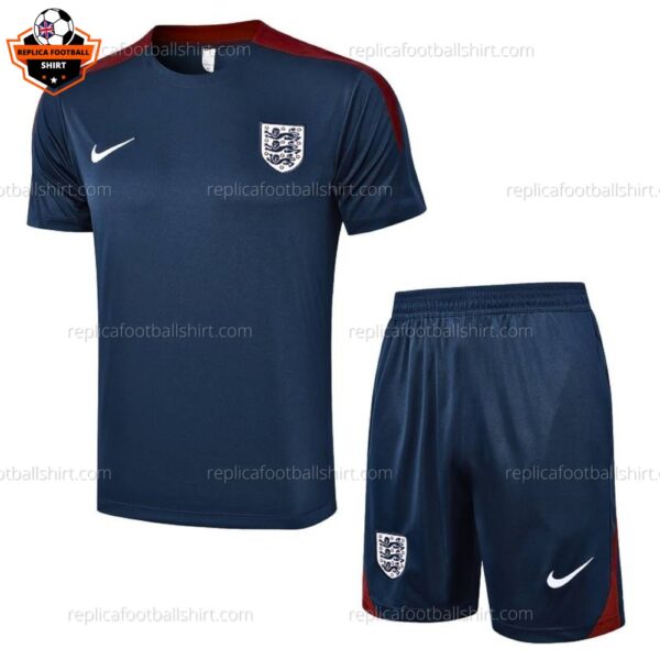 England Sapphire Blue Training Kid Replica Kit 23/24