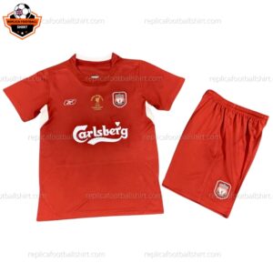 Liverpool Home Kids Replica Kit 04/05