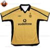 Manchester United Gold Black Replica Shirt 01/02