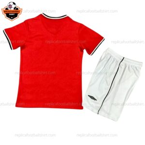 Manchester United Home Kid Replica Kit 00/02 - back