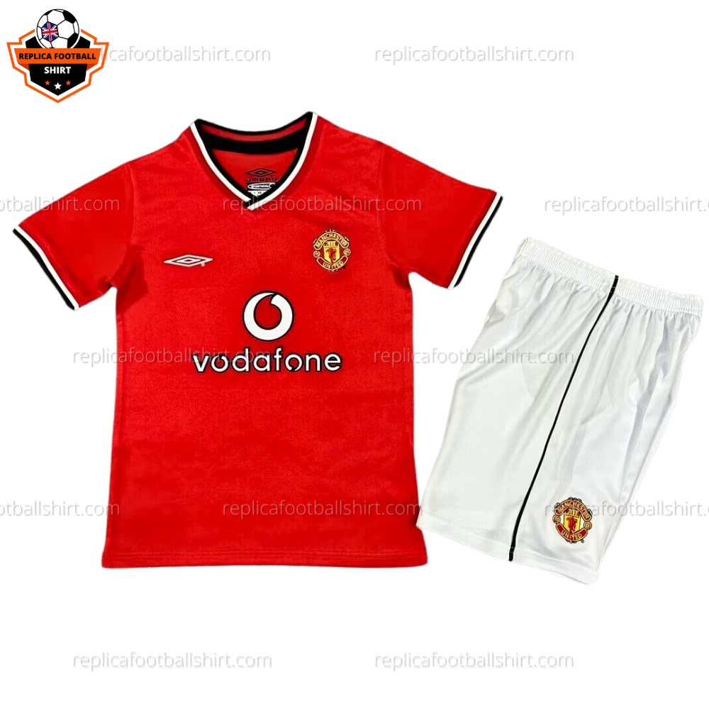 Manchester United Home Kid Replica Kit 00/02