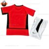 Manchester United Home Kid Replica Kit 02/04 - back