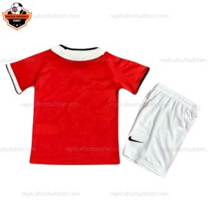 Manchester United Home Kid Replica Kit 04/06 - back