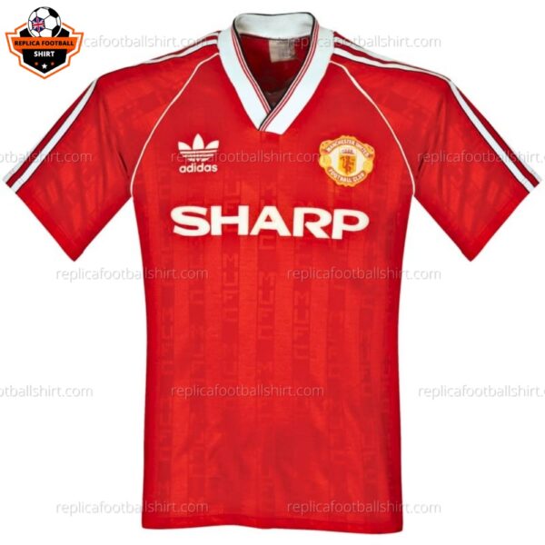 Manchester United Home Replica Shirt 88/90 - front