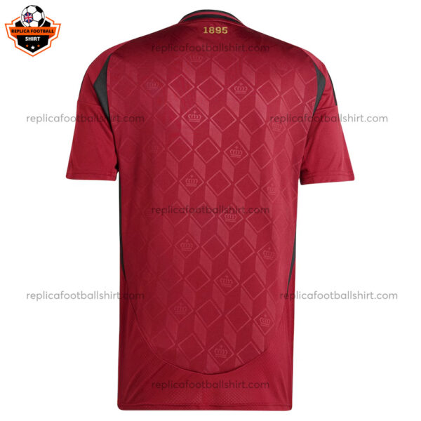Belgium Home Replica Football Shirt 2024 Back View