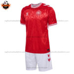 Denmark Home Kid Replica Football Kit 2024