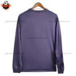 England Away Men Replica Football Shirt 2024 Long Sleeve