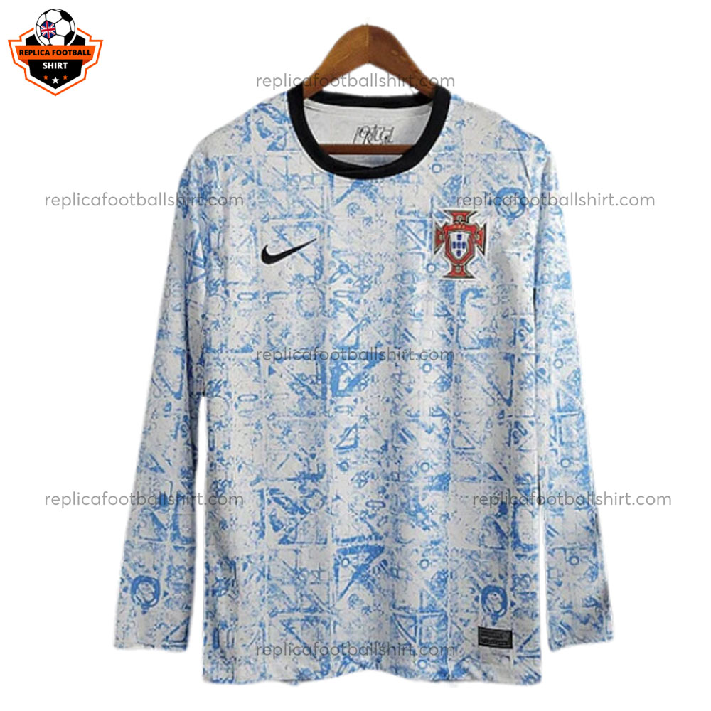 Portugal Away Men Replica Shirt 2024/25 Long Sleeve
