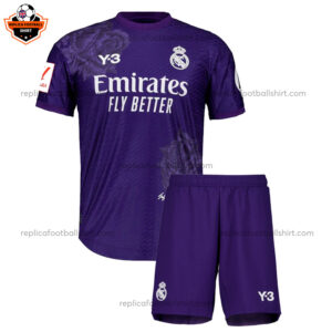 Real Madrid Y3 Four Kid Replica Football Kit 2023/24