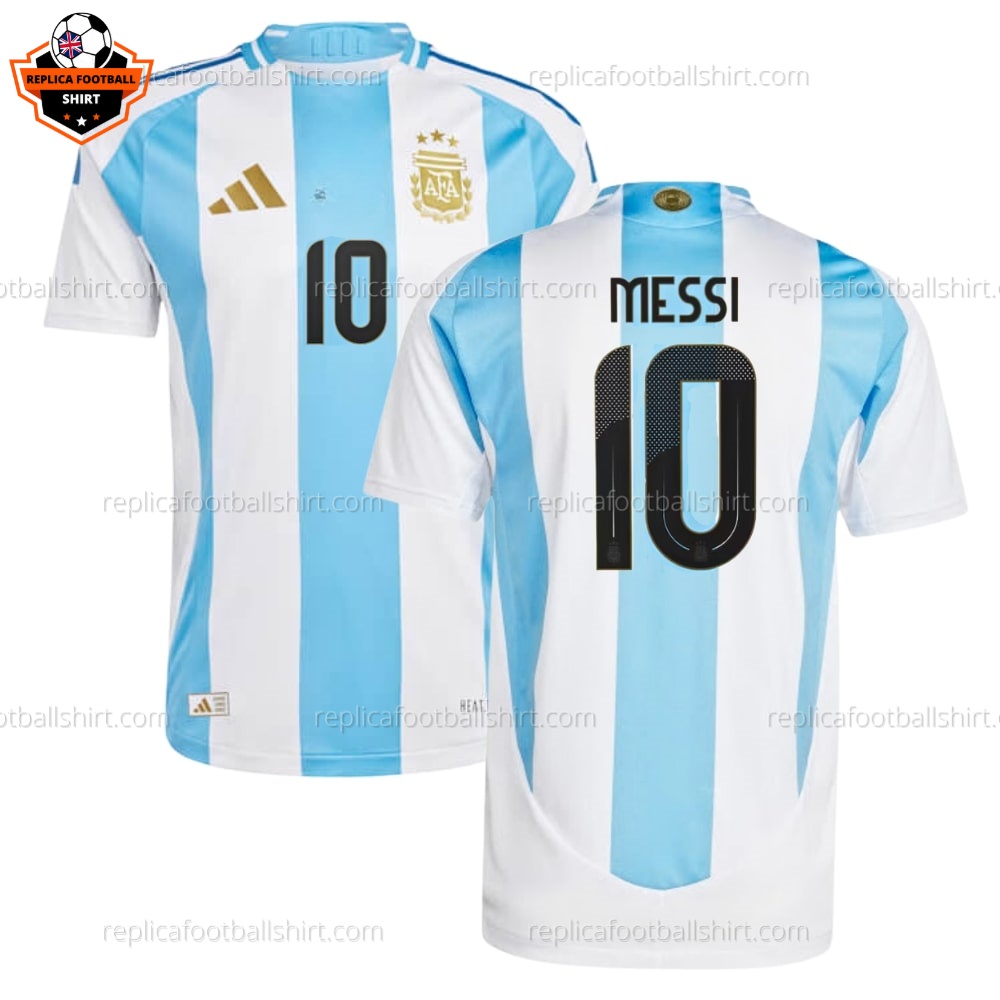 Argentina Messi 10 Home Replica Football Shirt 2024