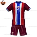 Norway Home Kid Replica Football Kit 2024