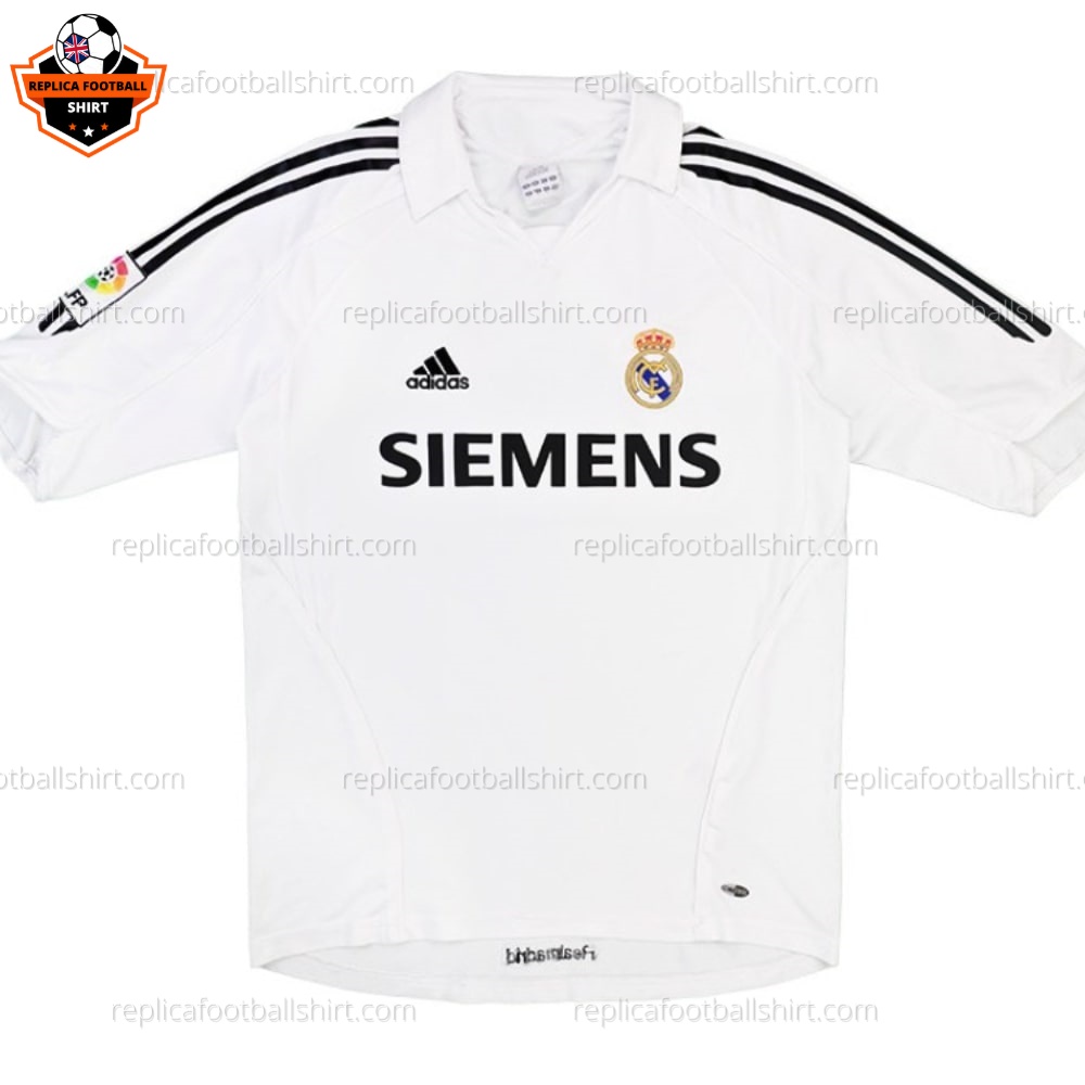 Real Madrid 05/06 Home Replica Football Shirt