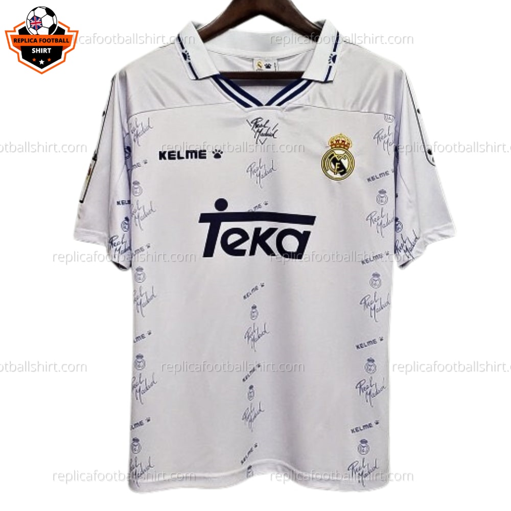 Real Madrid 94/96 Retro Home Replica Football Shirt