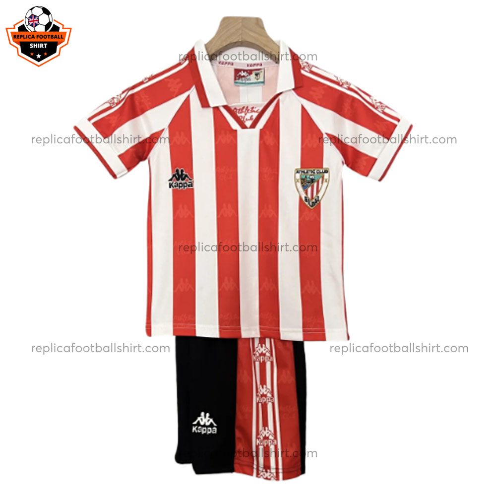 Retro Athletic Bilbao Home Kid Replica Kit 1995/97