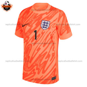 England Goalkeeper Men Replica Shirt 2024 PICKFORD 1