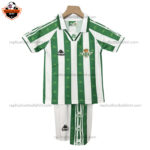 Retro Real Betis Home Kid Replica Football Kit 1995/97
