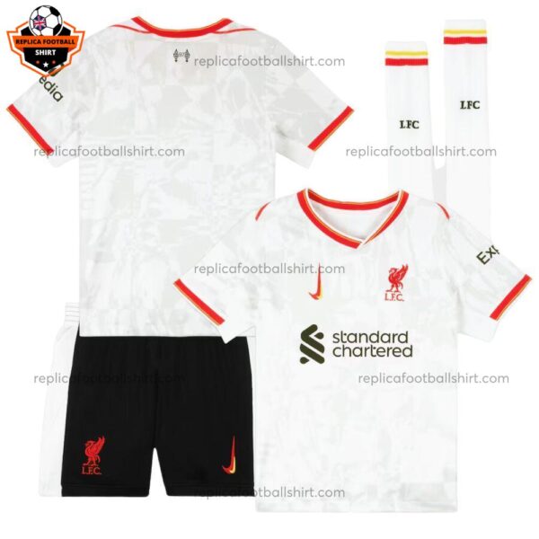 Liverpool Third Kids Replica Kit 24/25 - front