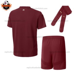 Man City Third Kid Replica Football Kit 24/25 - back