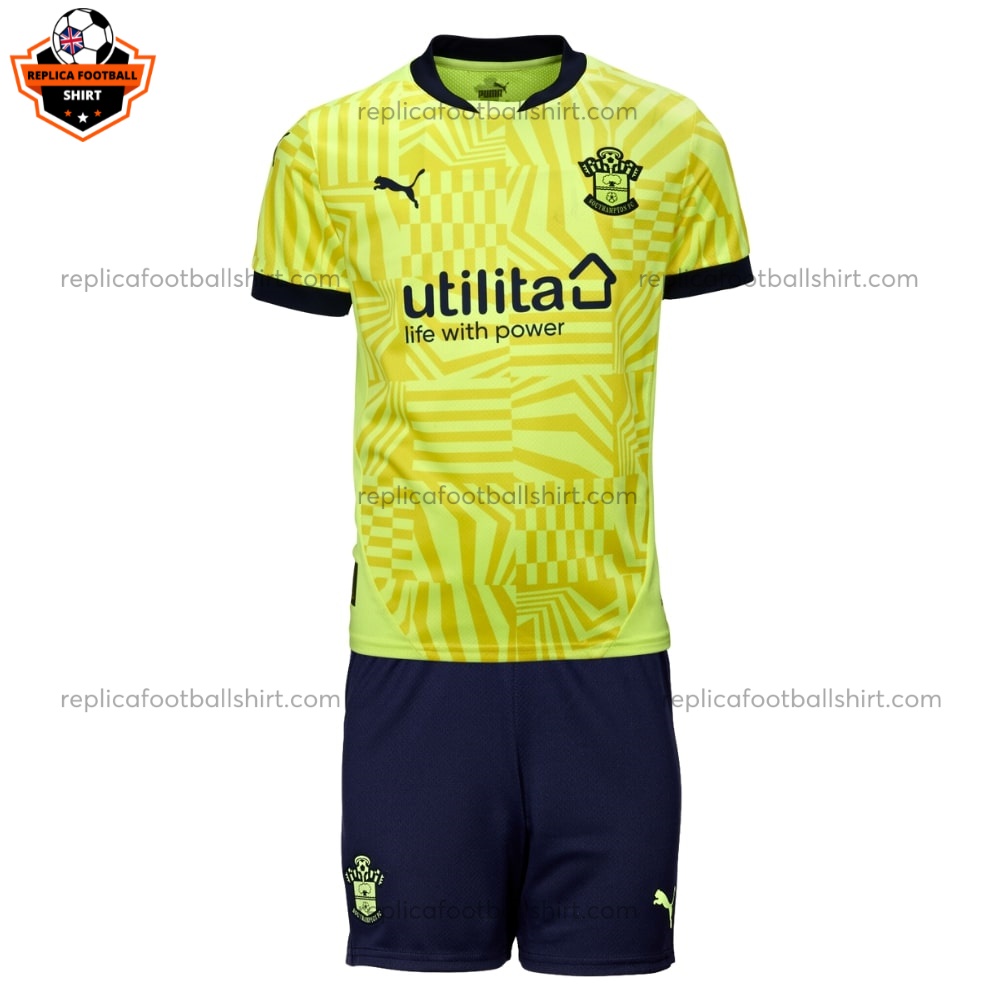 Southampton Away Kids Replica Kit 2024/25