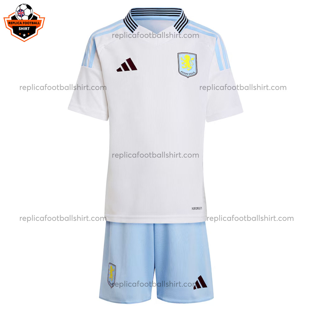 Aston Villa Away Kid Replica Kit 2024/25 - Front View