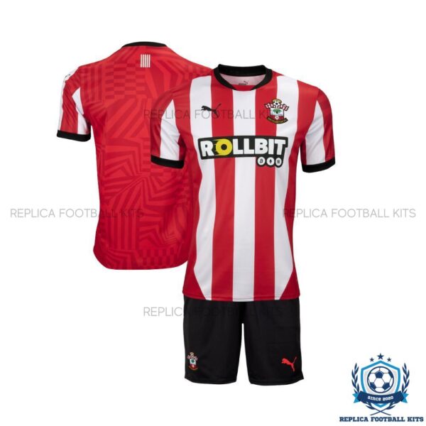 Southampton Home Kid Replica Football Kit 2024-25