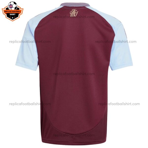 Aston Villa Home Kid Replica Kit 2024/25 - Back View