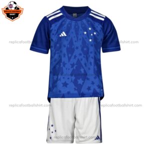 Cruzeiro Esporte Home Kid Replica Kit 2024/25