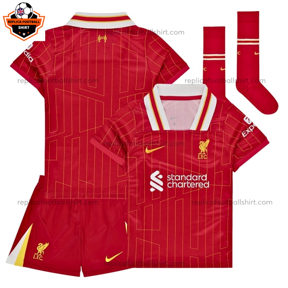 Liverpool Home Kids Replica Kit 24/25
