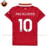 Liverpool Mac Allister 10 Home Kids Replica Kit 24/25