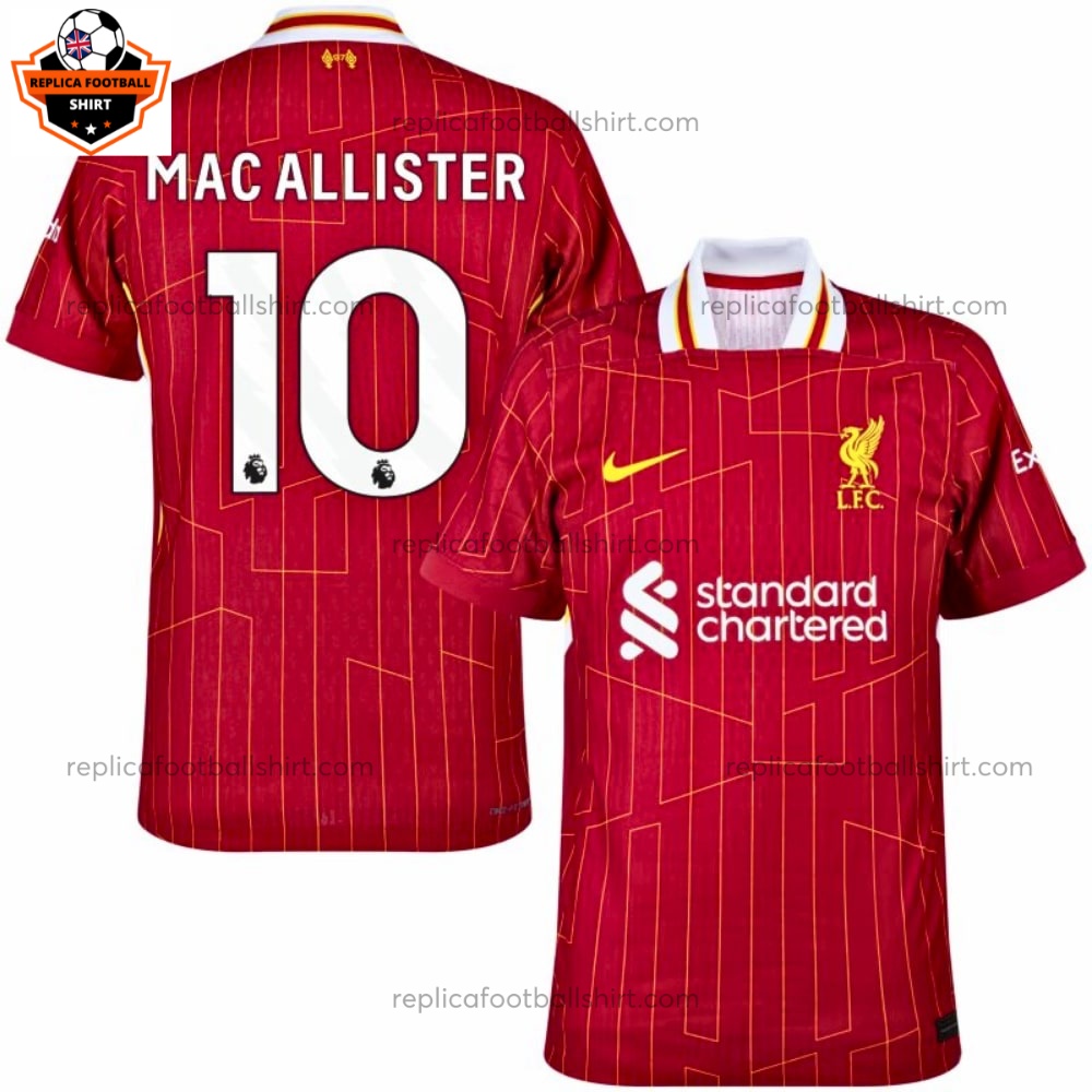 Liverpool Mac Allister 10 Home Men Football Shirt 24/25