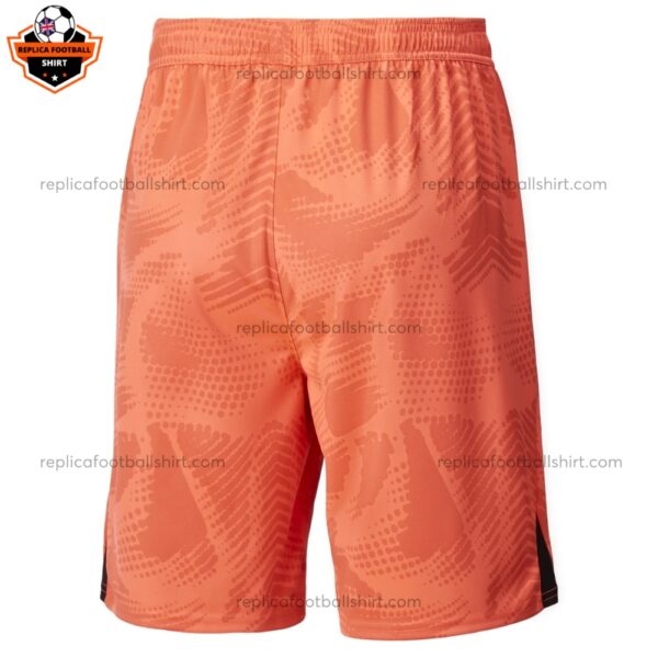 Man City Goalkeeper Orange Kid Replica Football Kit 24/25 - back