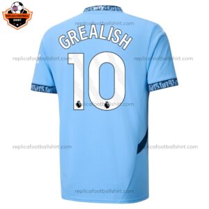 Man City Grealish 10 Home Men Replica Shirt 24/25 - back