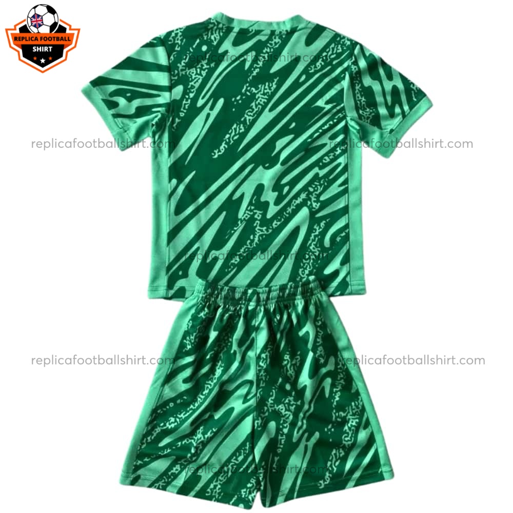 Netherlands Goalkeeper Green Kid Replica Kit 2024