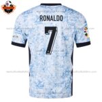 Portugal RONALDO 7 Away Men Replica Football Shirt 2024
