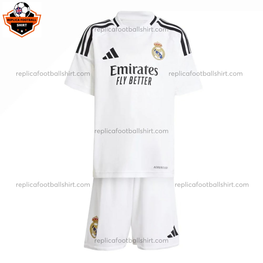 Real Madrid Home Kid Replica Kit 2024/25